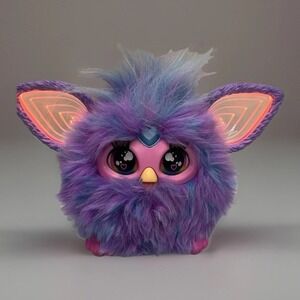 Furby Package!!!Purple Plush‎ Interactive Toy 2023 New & Furby Furry Backpack